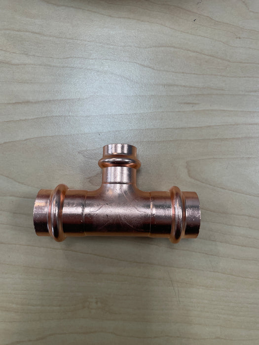 Press Technologies Reducing Tee 3/4"x3/4"x1/2" PxPxP