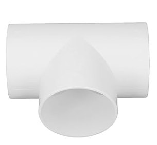 Charlotte Pipe Sch 40 PVC Reducing Tee - 3" S x 3" S x 3/4" S