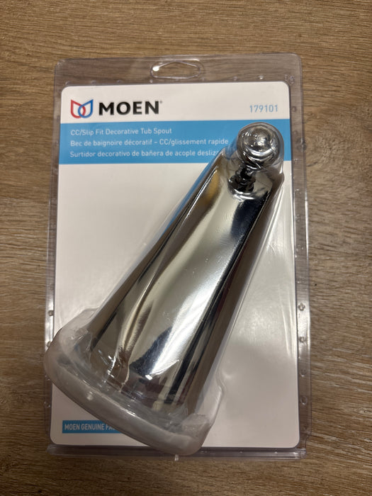 Moen metal tub spout in Chrome