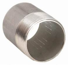 Stainless Steel T-O-E Nipple 1/2"x2"