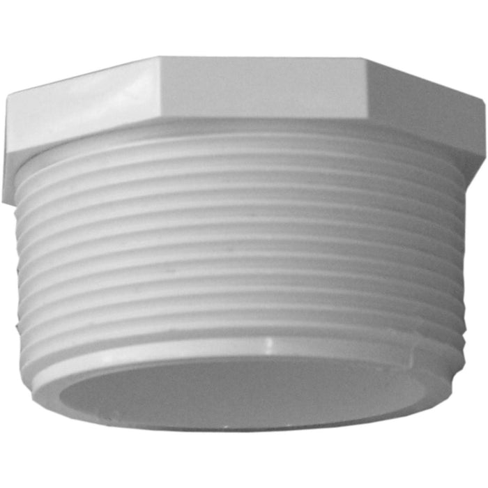 Charlotte Pipe PVC Sch40 Threaded Plug - 3/4"