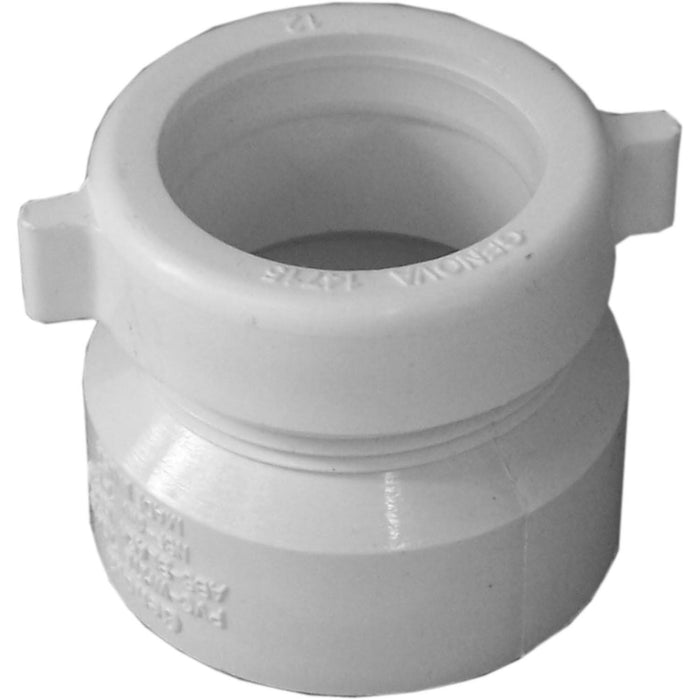 Charlotte Pipe PVC DWV Female Trap Adapter with Washer/P-Nut - 1-1/2"