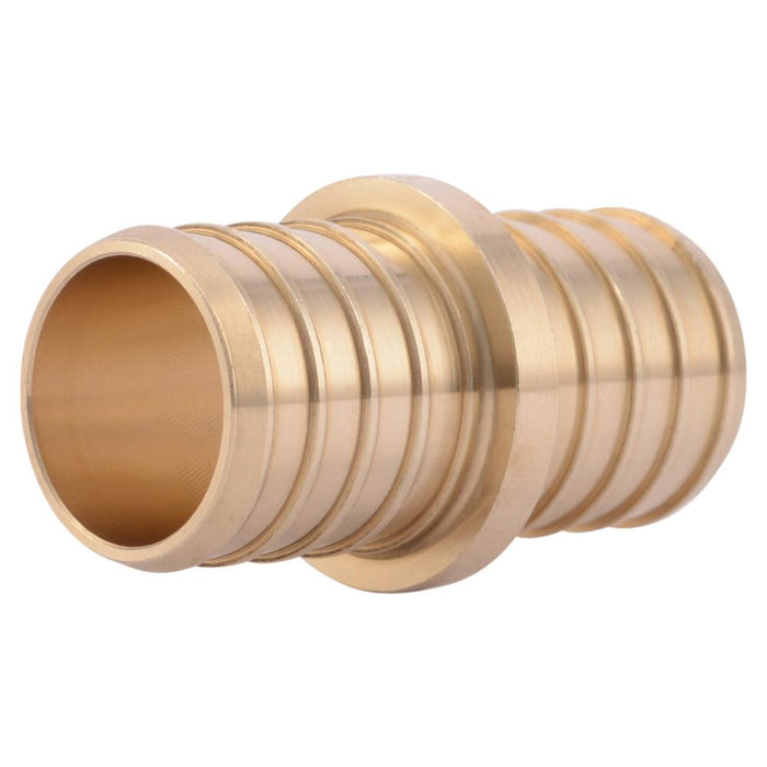 SharkBite Brass Straight Coupling - 1/2" x 1/2" (25 Qty)