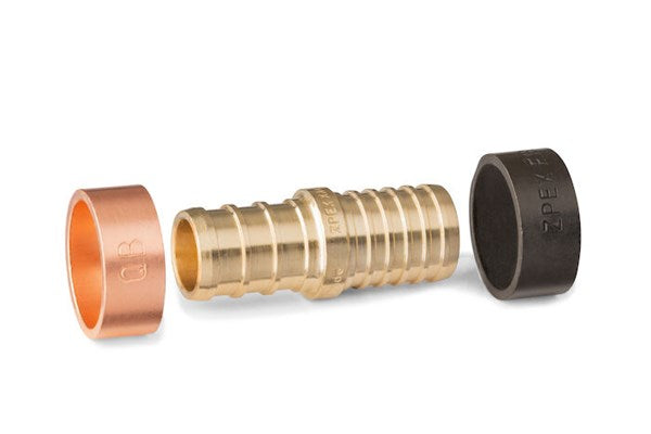 CB Supplies Lead Free Brass Pex Transition Coupling -1/2"