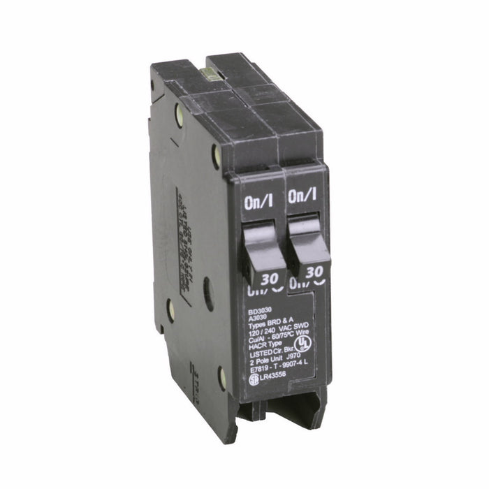 Eaton Duplex Circuit Breaker - 30/30 Amps