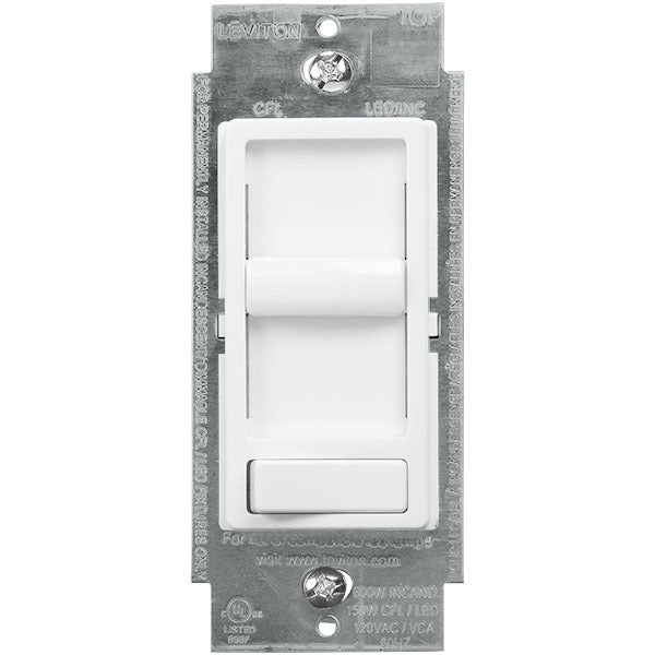 LEVITON DECORA 滑动调光器 LED 150W（单极或 3 路）