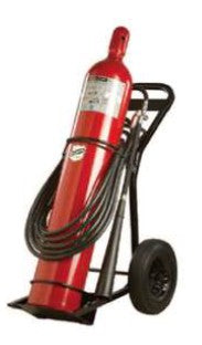 100lb Wheeled Carbon Dioxide extinguishers