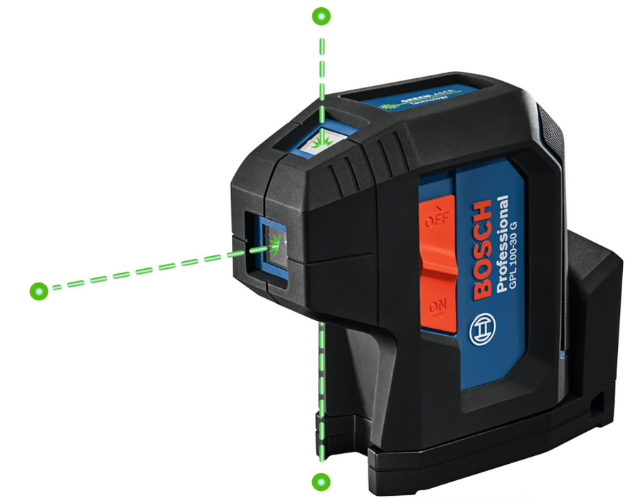 Bosch 3-point self-leveling laser 125-ft lever