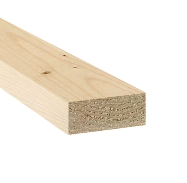 Spruce Stud Lumber - 2" X 6" X 10'