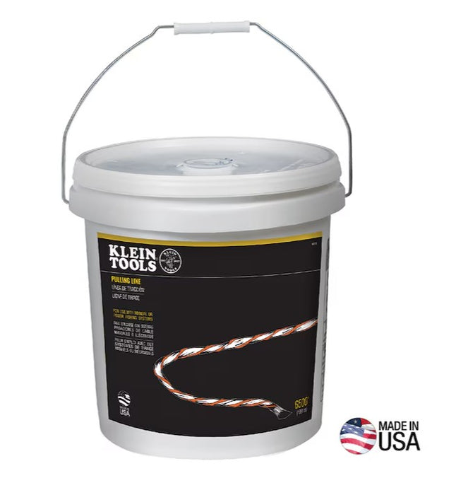 Klein Tools Fish Pull Line In A Bucket 6500'
