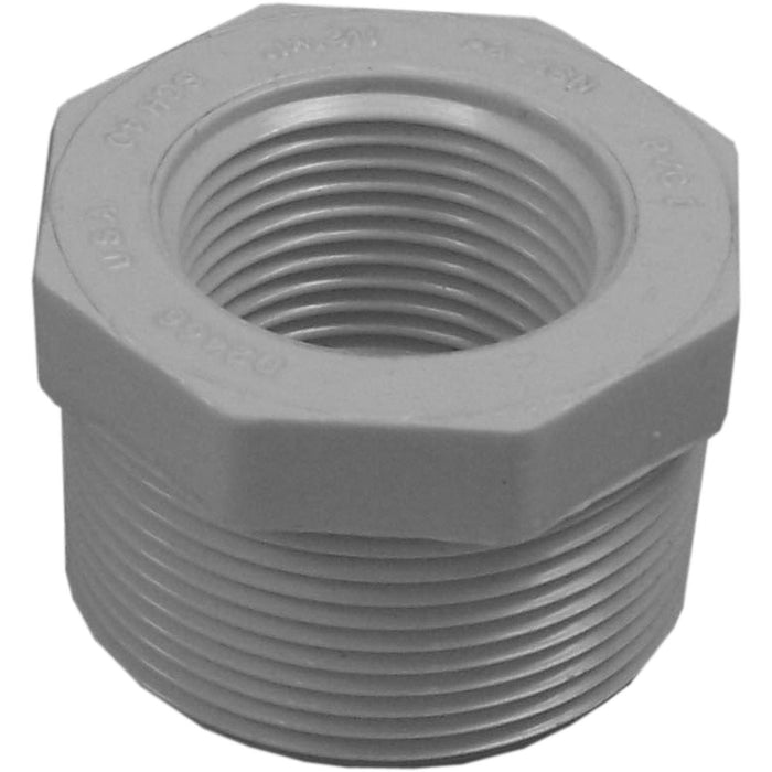 Charlotte Pipe Schedule 40 PVC Reducing Bushing - 1-1/4"X 1/2"