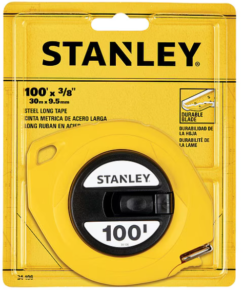 100' tape measure