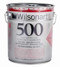 Wilsonart Brush/Roller Grade Contact Adhesive - 5 Gal